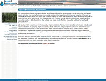 Tablet Screenshot of lessard-environmental.com